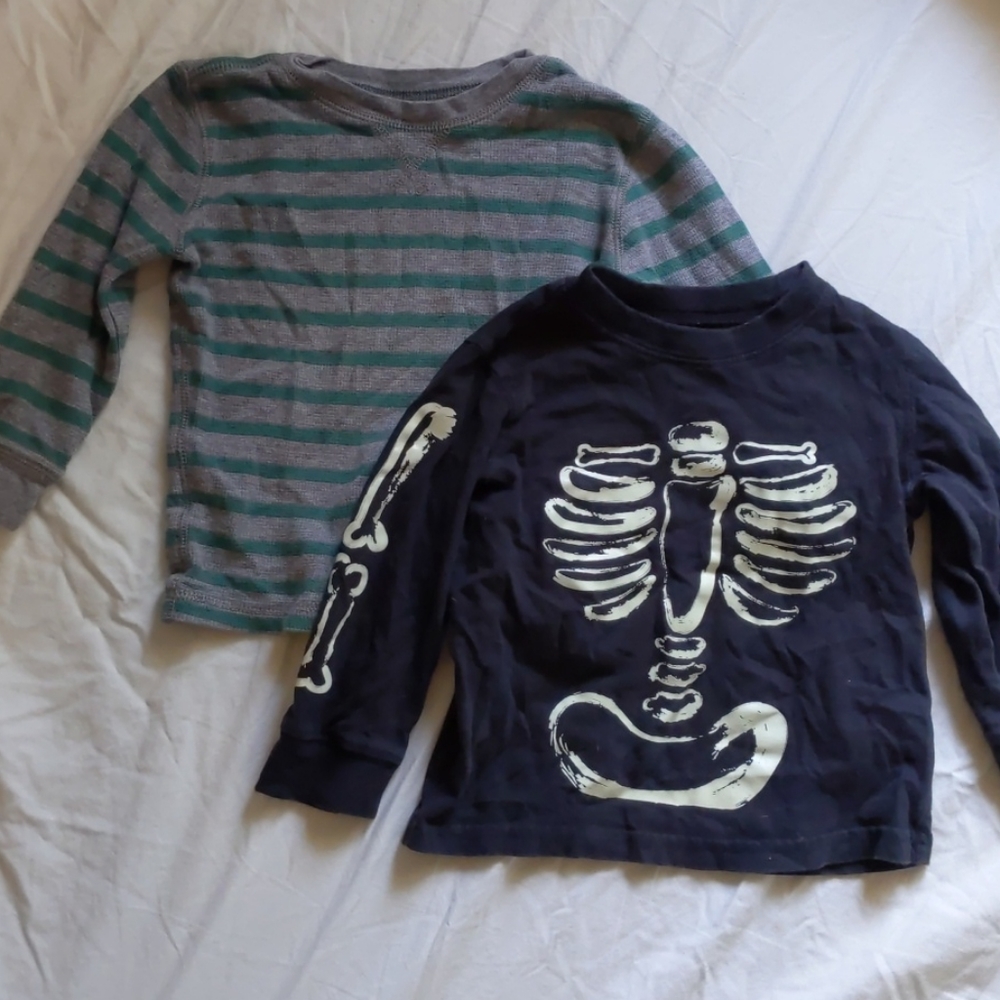 2 pack toddler LS shirts